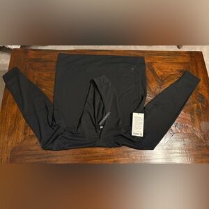 lululemon athletica Black Sweatshirt with Hoodie